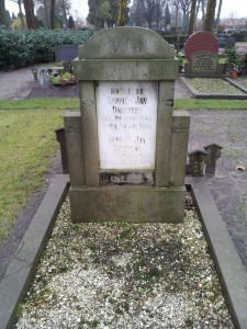 Grave of Gerrit Jan Droppers (1845-1925)