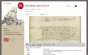 Pilgrim Archives screenshot