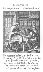 Etching of a merchant