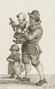 Father and his children, Pieter de Mare, 1768 - 1795.