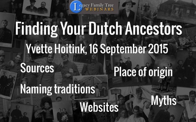 Finding your Dutch ancestors
