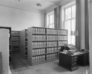 archivist in an archive