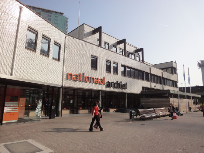 Entrance of the National Archives