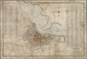 plat map of Amsterdam 1832