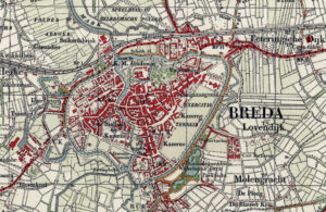 map of Breda