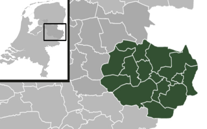 Map of Twente