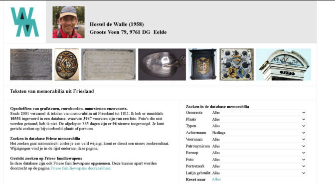 Friesland memorabilia website